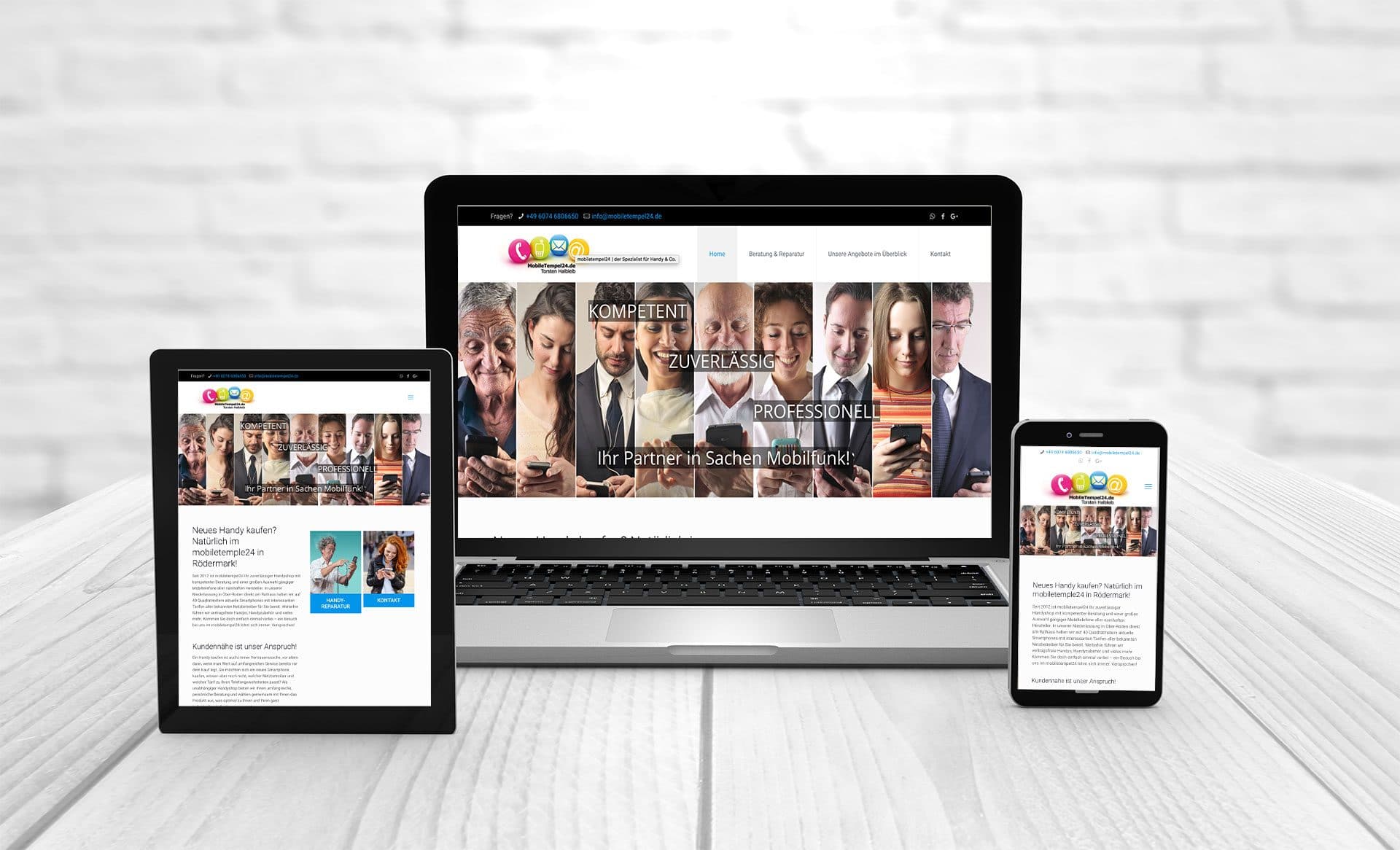 Professionelles Webdesign