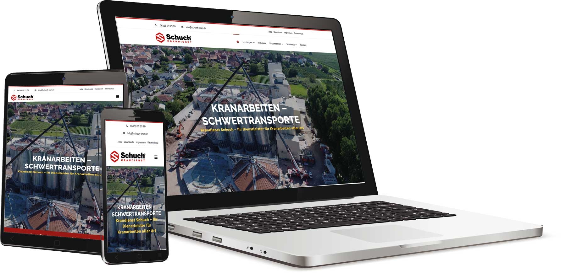 Have a website created Web design agency Schwarzer-Knick