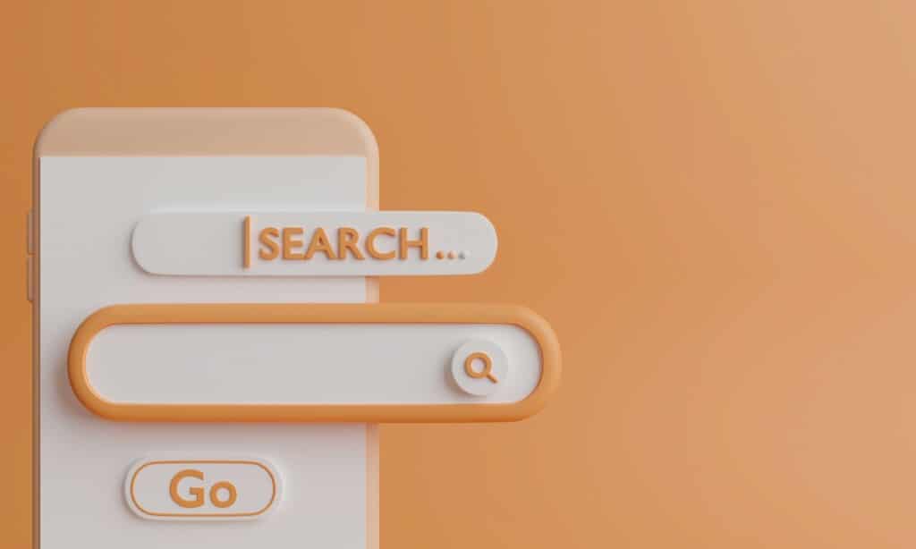 search-bar Suchmaschinen-Revolution